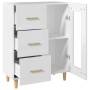 Aparador de madera de ingeniería blanco 69,5x34x90 cm de vidaXL, Aparadores - Ref: Foro24-812204, Precio: 93,15 €, Descuento: %