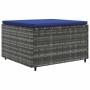 Set de muebles de jardín 7 pzas y cojines ratán sintético gris en Conjuntos de jardín | Comprar online en Foru.es