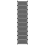 Zapatero PP negro 44x32x174 cm de vidaXL, Zapateros y organizadores de calzado - Ref: Foro24-340560, Precio: 71,47 €, Descuen...