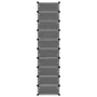 Zapatero PP negro 44x32x174 cm de vidaXL, Zapateros y organizadores de calzado - Ref: Foro24-340560, Precio: 67,64 €, Descuen...
