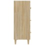 Aparador de madera contrachapada roble Sonoma 70x34x90 cm de vidaXL, Aparadores - Ref: Foro24-812153, Precio: 88,33 €, Descue...