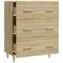 Aparador de madera contrachapada roble Sonoma 70x34x90 cm de vidaXL, Aparadores - Ref: Foro24-812153, Precio: 87,20 €, Descue...