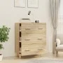 Aparador de madera contrachapada roble Sonoma 70x34x90 cm de vidaXL, Aparadores - Ref: Foro24-812153, Precio: 87,20 €, Descue...
