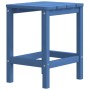 Mesa de jardín Adirondack HDPE azul agua 38x38x46 cm de vidaXL, Mesas de jardín - Ref: Foro24-318644, Precio: 41,41 €, Descue...