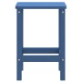 Mesa de jardín Adirondack HDPE azul agua 38x38x46 cm de vidaXL, Mesas de jardín - Ref: Foro24-318644, Precio: 41,41 €, Descue...