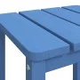 Mesa de jardín Adirondack HDPE azul agua 38x38x46 cm de vidaXL, Mesas de jardín - Ref: Foro24-318644, Precio: 46,20 €, Descue...