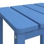 Mesa de jardín Adirondack HDPE azul agua 38x38x46 cm de vidaXL, Mesas de jardín - Ref: Foro24-318644, Precio: 41,41 €, Descue...