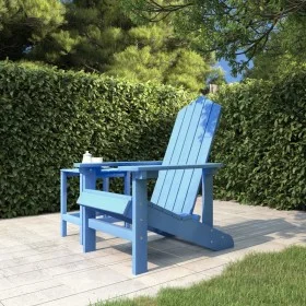 Silla de jardín Adirondack HDPE azul agua de vidaXL, Sillas de jardín - Ref: Foro24-318640, Precio: 181,89 €, Descuento: %