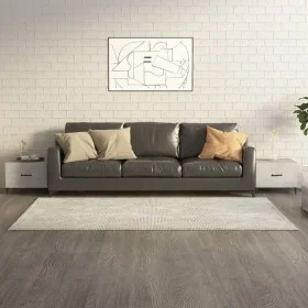 Mesa de centro patas de metal 2 uds gris hormigón 50x50x40 cm de vidaXL, Mesas de centro - Ref: Foro24-812735, Precio: 63,00 ...