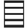 Estantería/divisor de espacios negro 100x30x135 cm de vidaXL, Librerías y estanterías - Ref: Foro24-811755, Precio: 70,07 €, ...