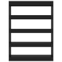 Estantería/divisor de espacios negro 100x30x135 cm de vidaXL, Librerías y estanterías - Ref: Foro24-811755, Precio: 70,66 €, ...