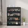 Estantería/divisor de espacios negro 100x30x135 cm de vidaXL, Librerías y estanterías - Ref: Foro24-811755, Precio: 70,07 €, ...