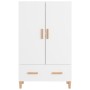 Aparador de madera contrachapada blanco brillante 70x31x115cm de vidaXL, Aparadores - Ref: Foro24-812534, Precio: 98,55 €, De...