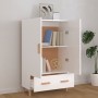 Aparador de madera contrachapada blanco brillante 70x31x115cm de vidaXL, Aparadores - Ref: Foro24-812534, Precio: 98,55 €, De...