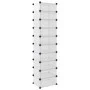 Zapatero PP transparente 44x32x174 cm de vidaXL, Zapateros y organizadores de calzado - Ref: Foro24-340561, Precio: 57,22 €, ...