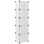 Zapatero PP transparente 44x31,5x153,5 cm de vidaXL, Zapateros y organizadores de calzado - Ref: Foro24-340562, Precio: 49,60...