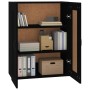 Armario colgante de pared negro 69,5x32,5x90 cm de vidaXL, Aparadores - Ref: Foro24-812304, Precio: 68,97 €, Descuento: %