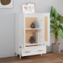 Aparador de madera contrachapada blanco 70x31x115 cm de vidaXL, Aparadores - Ref: Foro24-812564, Precio: 95,58 €, Descuento: %