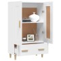Aparador de madera contrachapada blanco 70x31x115 cm de vidaXL, Aparadores - Ref: Foro24-812564, Precio: 95,58 €, Descuento: %