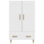 Aparador de madera contrachapada blanco 70x31x115 cm de vidaXL, Aparadores - Ref: Foro24-812564, Precio: 95,58 €, Descuento: %