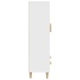 Aparador de madera contrachapada blanco 70x31x115 cm de vidaXL, Aparadores - Ref: Foro24-812564, Precio: 95,58 €, Descuento: %