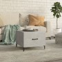 Mesa de centro con patas de metal gris hormigón 50x50x40 cm de vidaXL, Mesas de centro - Ref: Foro24-812734, Precio: 37,99 €,...