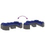 Set de sofás de jardín y cojines 10 pzas ratán sintético gris en Conjuntos de jardín | Comprar online en Foru.es