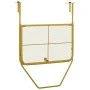 Mesa de balcón acero dorado 60x40 cm de vidaXL, Mesas de jardín - Ref: Foro24-340917, Precio: 61,60 €, Descuento: %