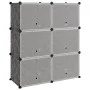 Zapatero PP negro 84,5x31x93,5 cm de vidaXL, Zapateros y organizadores de calzado - Ref: Foro24-340566, Precio: 40,85 €, Desc...