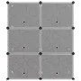 Zapatero PP negro 84,5x31x93,5 cm de vidaXL, Zapateros y organizadores de calzado - Ref: Foro24-340566, Precio: 40,85 €, Desc...
