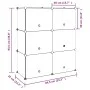 Zapatero PP negro 84,5x31x93,5 cm de vidaXL, Zapateros y organizadores de calzado - Ref: Foro24-340566, Precio: 40,85 €, Desc...
