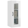Armario de pared colgante blanco brillante 34,5x34x90 cm de vidaXL, Aparadores - Ref: Foro24-812462, Precio: 62,15 €, Descuen...