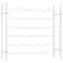 White metal wine rack for 36 bottles by vidaXL, Wine racks - Ref: Foro24-340910, Price: 70,72 €, Discount: %