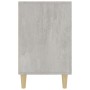 Aparador de madera de ingeniería gris hormigón 100x36x60 cm de vidaXL, Aparadores - Ref: Foro24-812514, Precio: 91,08 €, Desc...