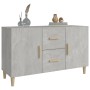 Aparador de madera de ingeniería gris hormigón 100x36x60 cm de vidaXL, Aparadores - Ref: Foro24-812514, Precio: 91,08 €, Desc...