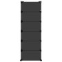 Zapatero PP negro 94,5x36,5x106 cm de vidaXL, Zapateros y organizadores de calzado - Ref: Foro24-340563, Precio: 69,43 €, Des...
