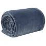 Manta de poliéster gris Ultimate 130x170 cm de vidaXL, Mantas - Ref: Foro24-136263, Precio: 21,55 €, Descuento: %