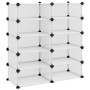 Zapatero PP transparente 84x32x88,5 cm de vidaXL, Zapateros y organizadores de calzado - Ref: Foro24-340567, Precio: 40,37 €,...