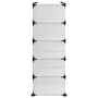 Zapatero PP transparente 84x32x88,5 cm de vidaXL, Zapateros y organizadores de calzado - Ref: Foro24-340567, Precio: 36,98 €,...
