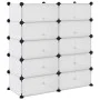 Zapatero PP transparente 84x32x88,5 cm de vidaXL, Zapateros y organizadores de calzado - Ref: Foro24-340567, Precio: 36,98 €,...