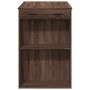 Mesa alta de bar madera ingeniería marrón roble 102x70x103,5 cm en Mesas de comedor | Comprar online en Foru.es