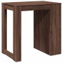 Mesa alta de bar madera ingeniería marrón roble 102x70x103,5 cm en Mesas de comedor | Comprar online en Foru.es