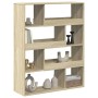 Estantería de madera de ingeniería roble Sonoma 100x33x125,5 cm en Librerías y estanterías | Comprar online en Foru.es