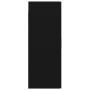 Armario de pared colgante negro 69,5x34x90 cm de vidaXL, Aparadores - Ref: Foro24-812259, Precio: 74,66 €, Descuento: %