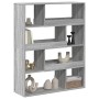 Estantería de madera de ingeniería gris Sonoma 100x33x125,5 cm en Librerías y estanterías | Comprar online en Foru.es