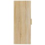 Armario colgante de pared roble Sonoma 69,5x34x90 cm de vidaXL, Aparadores - Ref: Foro24-812279, Precio: 88,28 €, Descuento: %