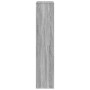 Estantería de madera de ingeniería gris Sonoma 100x33x156,5 cm en Librerías y estanterías | Comprar online en Foru.es