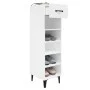Zapatero madera de ingeniería blanco 30x35x105 cm de vidaXL, Zapateros y organizadores de calzado - Ref: Foro24-812807, Preci...