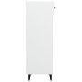 Mueble zapatero de madera contrachapada blanco 60x35x105 cm de vidaXL, Zapateros y organizadores de calzado - Ref: Foro24-812...