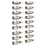 Wall wine rack for 9 bottles 2 units white iron by vidaXL, Wine racks - Ref: Foro24-340902, Price: 83,22 €, Discount: %